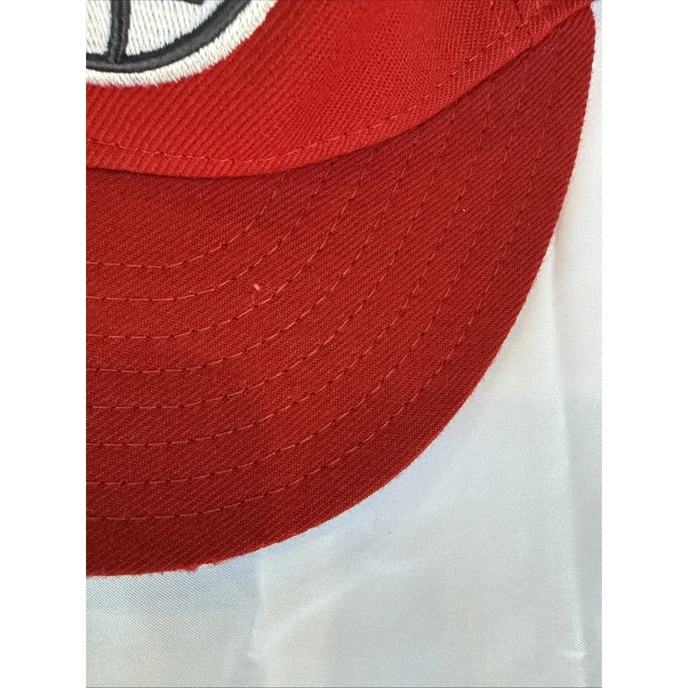 Los Angeles Clippers Hat Cap Fitted Mens 6 7/8 Red Blue NBA Basketball New Era